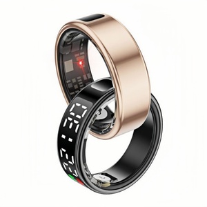 Anillo Inteligente de Acero Inoxidable 2026, Monitor de Salud, Monitor de Sueño, Estuche de Carga, Control por Aplicación Android/iOS, Resistente al Agua - Product Image 1