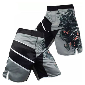 Pantalones Cortos de MMA para Hombre de Alta Calidad - Diseño y Logotipo Personalizables, Tela de Spandex/Poliéster, Ligeros y Transpirables para Todas las Temporadas - Product Image 4