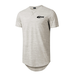 T-shirt col rond manches longues en coton pour homme coupe ajustée haut décontracté automne hiver confortable mode vêtements de tous les jours - Product Image 1