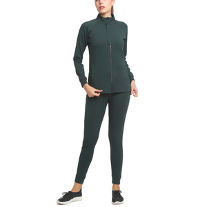 Ensemble de survêtement décontracté pour femmes le plus vendu ensemble de deux pièces sur mesure et coupe ajustée survêtements pleine longueur pour femmes - Product Image 2