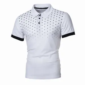 Algodón de gran tamaño pesado de alta calidad para camisa de hombre personalizado en blanco liso de manga corta de longitud corta tejido de punto sólido - Product Image 6