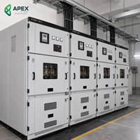 Gabinete VCB de extracción metálico de servicio pesado para 33kV, 35kV, 40.5kV, 1250-3150A, 50 ℃   para Subestaciones Contenerizadas