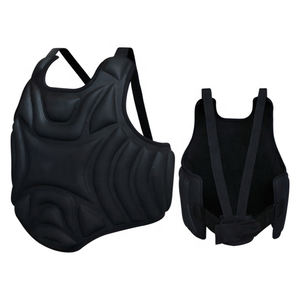 เสื้อเกราะป้องกันอกสำหรับนักมวยชาย คุณภาพสูง ผลิตจากหนังแท้ พร้อมคุณสมบัติสำหรับ MMA และคิกบ็อกซิ่ง ดีไซน์ระบายอากาศได้ดี เหมาะสำหรับการฝึกศิลปะการต่อสู้ - Product Image 6