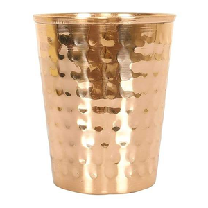 Prix d'usine, logo personnalisé, tasse à bière en cuivre classique, écologique, tasses à thé et soucoupes - Product Image 4