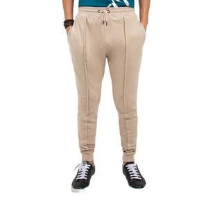 Venta al por mayor de pantalones de chándal casuales de algodón personalizado transpirable con bolsillo de cintura alta ropa de calle de los hombres pantalones Joggers Pantalones Color sólido - Product Image 4