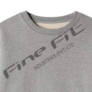 Oversized Basics Cotton Blended Sherpa <b>Lined</b> Crewneck Sweatshirt Winter <b>Fleece</b> Pullover <b>Jumper</b> Casual Long Sleeve Plain Dyed - Product Image 6