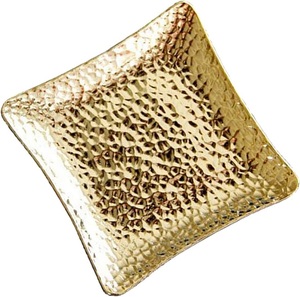 Posavasos de Metal de cobre de primera calidad con diseño de hojas, bandeja para servir té, café, zumo, mesa de comedor, posavasos decorativo - Product Image 6
