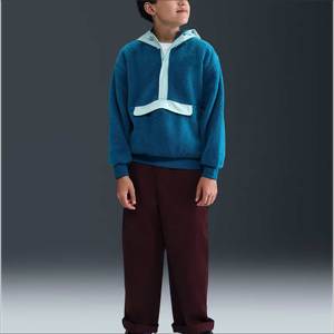Sweat à capuche unisexe surdimensionné en molleton de coton avec fermeture éclair Denish Sports Wear, personnalisable par broderie et impression, anti-boulochage, écologique - Product Image 3