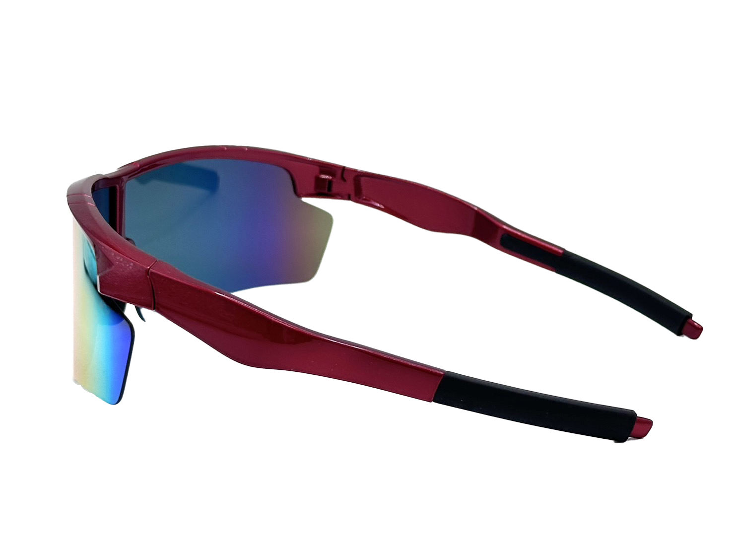 New Fashion UV400 Sports Sunglasses for Men and Women Outdoor Cycling Eyewear with Mirror Coating Lens