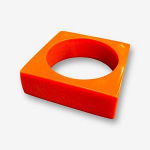 Geometric Irregular Large Acryl Bangle <b>Bracelet</b> Acrylic Chunky <b>Stack</b> Eco-Friendly Customizable Band Width Wedding Holiday Events - Product Image 2