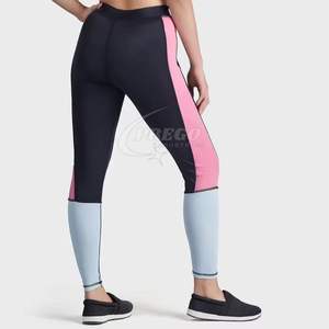 เลกกิ้งผู้หญิงแบบสั่งทำขายส่ง ดีไซน์แผง ทรงเข้ารูป ผ้าเนื้อแน่น เอวยืดหยุ่นสูง น้ำหนักเบา แห้งเร็ว ระบายอากาศได้ดี มีไซส์พลัส - Product Image 3