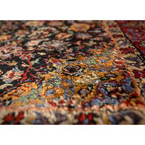 Alfombra de Seda Anudada a Mano Gulmarg, Diseño de Medallón Rojo y Naranja, Nueva Alfombra Rectangular de Estilo Puzzle para Sala de Estar -Pae-5987 - Product Image 3