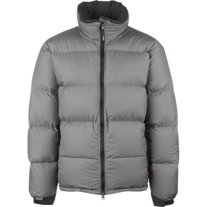 Chaqueta de lona acolchada hinchada personalizada 2022 para hombre Parka DE SERVICIOS OEM de alta calidad con capucha de burbuja y plumón acolchado - Product Image 2