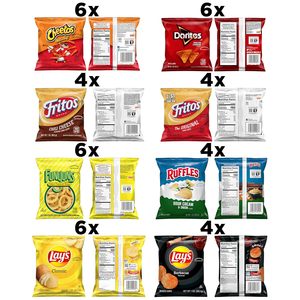 Paquetes Variados Frito-Lay, Mezcla para Fiestas, Bolsas Individuales, 2.41 Libras (Paquete de 40) - Product Image 6