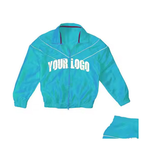 2025 coupe-vent zippé pour hommes de qualité supérieure haut court respirant écologique imprimé en nylon polyester-Top tendance vente chaude - Product Image 6