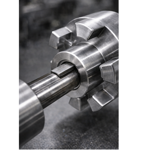 Ejes de Acoplamiento Flexibles de Acero Inoxidable Mecanizados por CNC de Alta Precisión para Sistemas de Transmisión de Potencia de Bombas de Motor de Gran Diámetro - Product Image 2