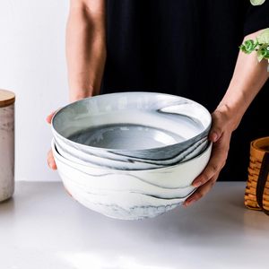 Bol décoratif et de service élégant en marbre naturel pour la décoration de la maison accents de table de pièce maîtresse design élégant et moderne de haute qualité - Product Image 2