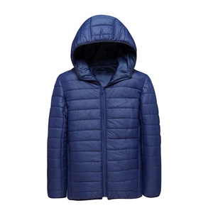 Chaqueta de plumón para hombre con logotipo personalizado, diseño propio, impermeable, informal. - Product Image 3