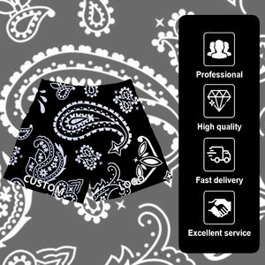 Haute qualité personnalisé imprimé séchage rapide été 100% Polyester hommes genou longueur Shorts respirant sport Shorts DDP expédition - Product Image 3