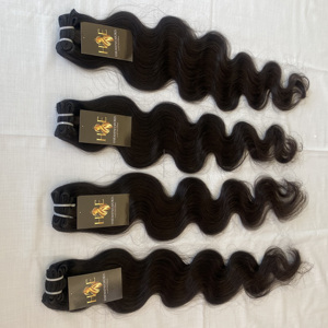 Mechones de pelo sin procesar, pelo sin procesar, liso, con cutícula Frontal, 100% sin procesar, brasileño - Product Image 3