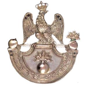 Placa de Shako del Napoleón Francés Voltíger 1812-15 - Product Image 2