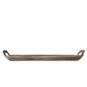 Vente en gros de plateau de service rectangulaire en métal et aluminium coulé de qualité supérieure pour la maison, le restaurant et l'hôtel ont une fonction décorative - Product Image 2