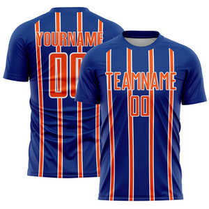 Camiseta de fútbol de ajuste personalizado para adultos Servicio OEM para partidos de Club Juegos de equipo Sesiones de entrenamiento Práctica de deportes escolares - Product Image 5