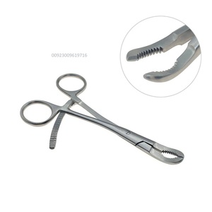 Fórceps ortopédicos de reducción de falanges dentadas, autoclavables fórceps de sujeción de huesos, instrumento ortopédico veterinario certificado CE - Product Image 5