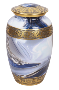 Vente en gros Urne funéraire décorative en métal urne commémorative personnalisée avec design poli au prix de gros - Product Image 6