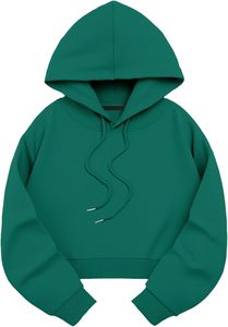 Sudadera con capucha y cremallera para mujer 2026, informal, personalizada, 100% algodón, manga larga, forro transpirable, color liso, primavera - Product Image 3