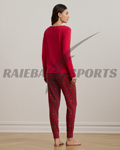 Pantalon de jogging ample et respirant en coton pour femme, imprimé sur mesure, avec dentelle décorative et services OEM – Tendance 2026 - Product Image 5