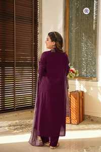 2025 Designer indien pakistanais Salwar Kameez Bollywood robe fête porter costume mariage - Product Image 4