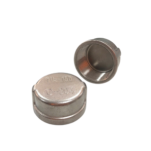 Tapa redonda roscada de acero inoxidable de alta calidad de 1-1/2 pulgadas OEM/ODM Superficie lisa de embalaje personalizado para industrias variadas - Product Image 4