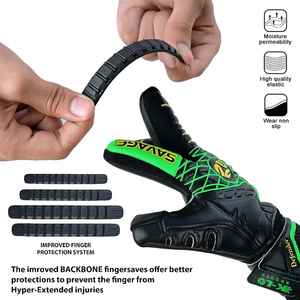 Équipement de gardien de but confortable de haute qualité en cuir et en latex personnalisable pour une utilisation en extérieur - Product Image 6