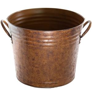 Look le plus attrayant conçu élégamment rouillé avec une vraie jardinière galvanisée vintage pour la décoration intérieure, la décoration de bureau et le jardinage - Product Image 4