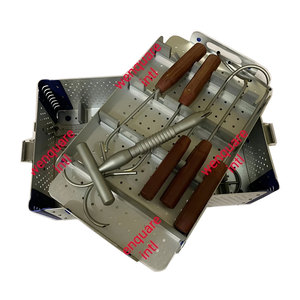 Tebbet Kit d'instruments de chirurgie plastique de 43 pièces en acier inoxydable Source d'alimentation manuelle Boîte de vente en gros Instruments chirurgicaux de base - Product Image 4