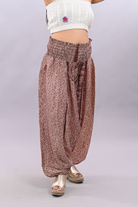 High Quality High Waist Wide Leg Palazzo <b>Pants</b> <b>Women</b> Cotton Print <b>Pants</b> Custom Pattern Straight Style Loose Fit <b>Pant</b> with Pocket - Product Image 3