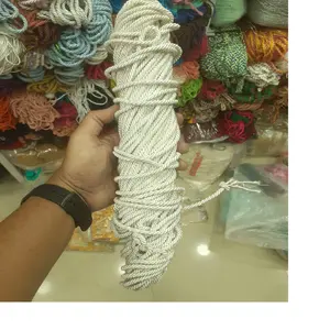 Custom made satin twisted cords available in wide range of colours also in various sizes for stores and resale purposes.