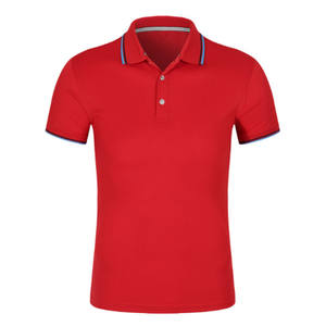 Gran oferta de manga corta personalizada para hombre para camiseta Polo patrón sólido secado rápido 100% poliéster Jersey de talla grande sublimación personalizada - Product Image 2