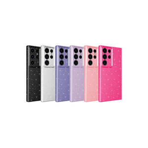 Coque en silicone scintillante de luxe de style Koton de JoieCreatif pour Samsung Galaxy S24 Ultra avec protection de l'appareil photo, coque arrière A53 - Product Image 3