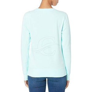 Sudadera de punto teñida Lisa suelta para mujer de la mejor calidad, Jersey informal con estampado de invierno, capucha de lona, forro de longitud larga disponible - Product Image 2
