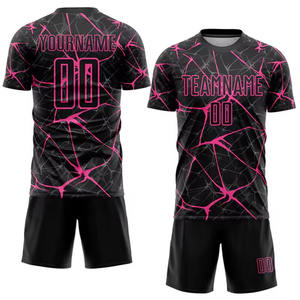 Latest Model Sublimation Soccer Uniforms With Custom Logo Full Sublimation Men Soccer Wear Uniforms In Low MOQ Anti Becterial - Product Image 1