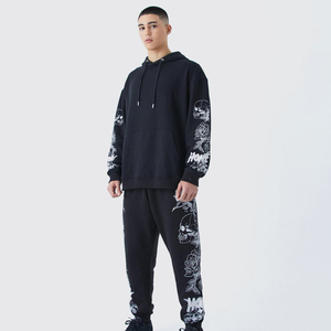 Survêtement OEM pour hommes de style High Street d'hiver 2024 qualité supérieure anti-rétrécissement coton respirant écologique personnalisable - Product Image 1