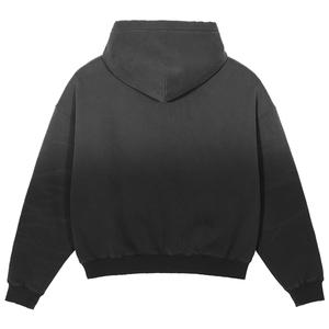 เสื้อฮู้ด Boxy แบบครอปสำหรับผู้ชายเสื้อผ้าแนวสตรีทเสื้อฮู้ดโอเวอร์ไซส์เปิดไหล่ตก - Product Image 4