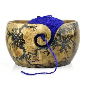 Modern High Quality Resin Yarn <b>Bowl</b> for <b>Knitting</b> and Crocheting Resin Yarn <b>Bowl</b> Handmade - Product Image 2