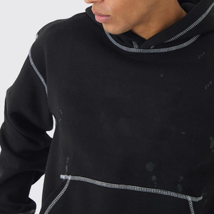 Wholesale Supplier Custom Logo Printed Winter Hooded Men's Casual Tracksuits Premium Quality Stylish Street Wear Tracksuits - Product Image 4