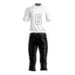 100% Material de poliéster Nueva ropa deportiva elegante Uniforme de béisbol para hombres en color y tamaño personalizados - Product Image 2
