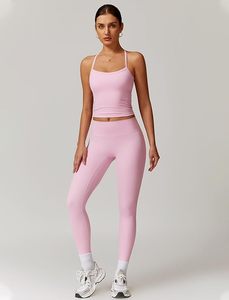 Ensembles de yoga pour femmes, vêtements de sport rose, ensembles d'entraînement pour femmes, vêtements de sport pour femmes, ensembles de yoga et de course à pied - Product Image 5