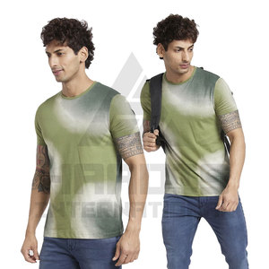 2024 verano moda Tie Dye camisetas secado rápido logotipo personalizado hombres Tie Dye camiseta transpirable alta calidad tie Dye camiseta para hombres - Product Image 3