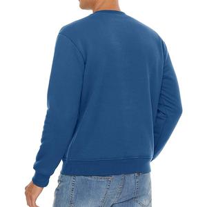 Sweat-shirt à col rond surdimensionné 100% coton pour hommes, pull ras du cou à épaules tombantes, dernier modèle épais et solide, écologique, à séchage rapide - Product Image 4